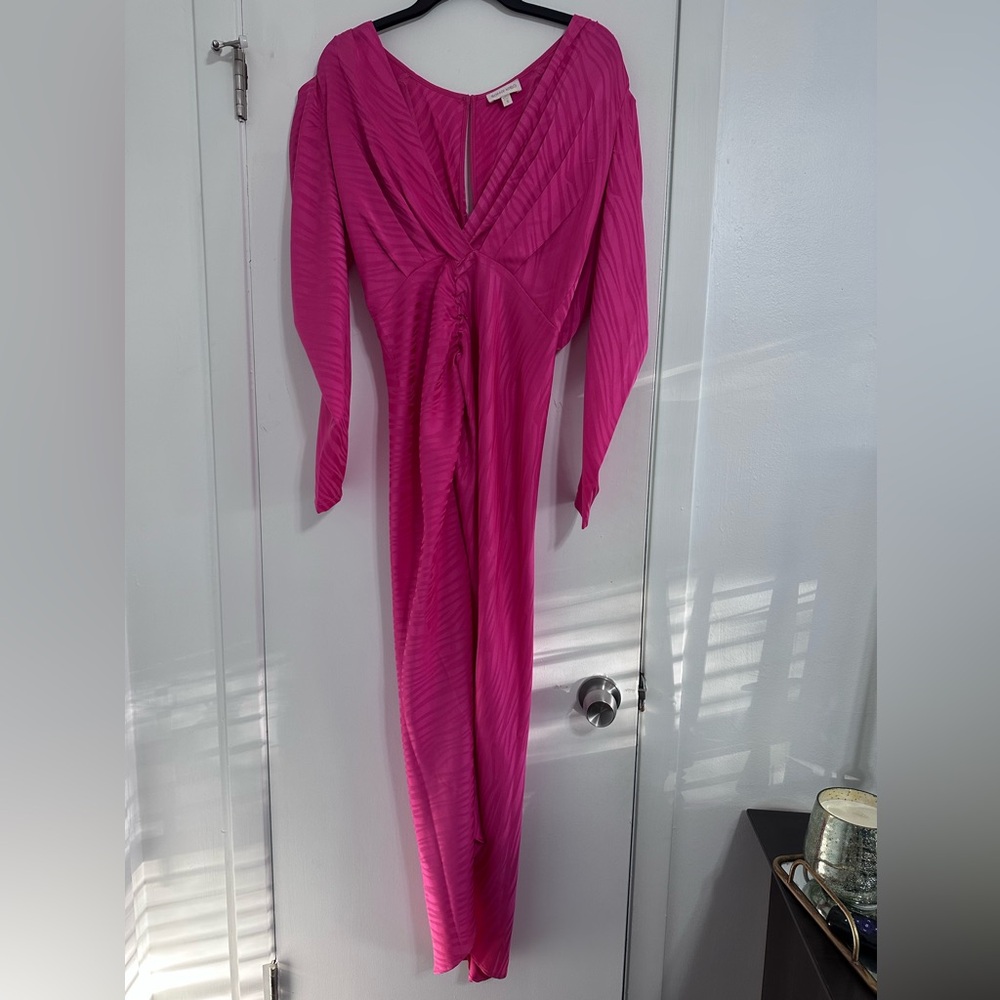 Ronny Kobo Pink Burnout Dress - Picture 3 of 4
